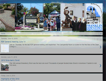 Tablet Screenshot of franklindowntownpartnership.org